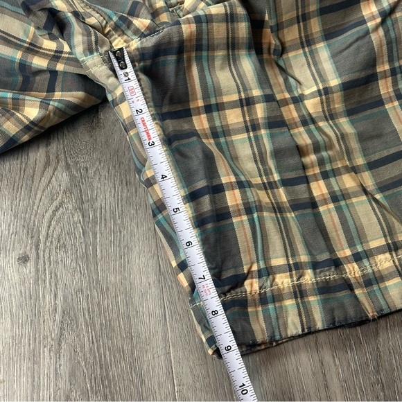 Abercrombie & Fitch Shorts Mens 32 Plaid Multicolor Cotton Casual Chino - Picture 6 of 9